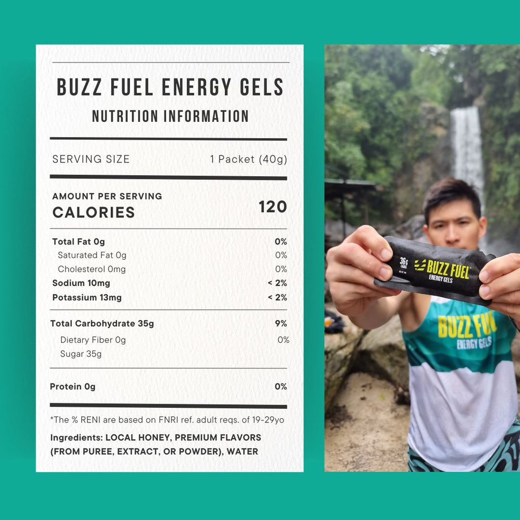 Buzz Fuel Energy Gel - Calamansi (3/5/10 Gels)