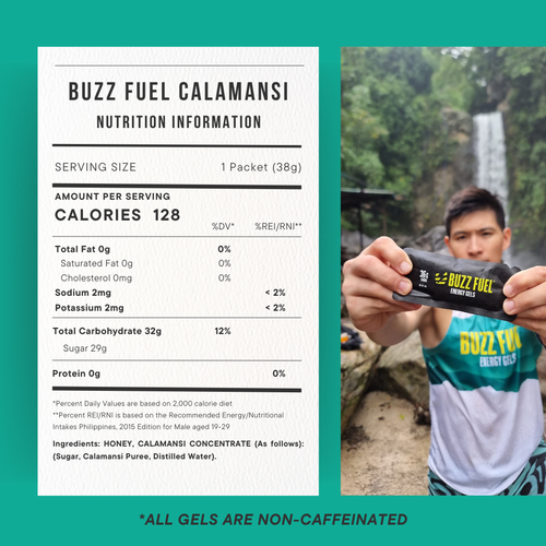 Buzz Fuel Energy Gel - Calamansi