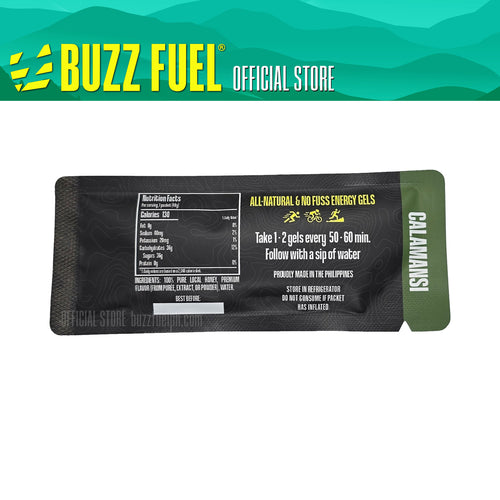 Buzz Fuel Energy Gel - Calamansi (3/5/10 Gels)