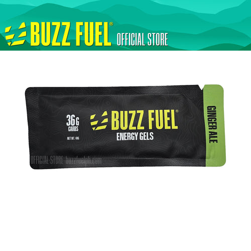 Buzz Fuel Energy Gel - Ginger Ale (3/5/10 Gels