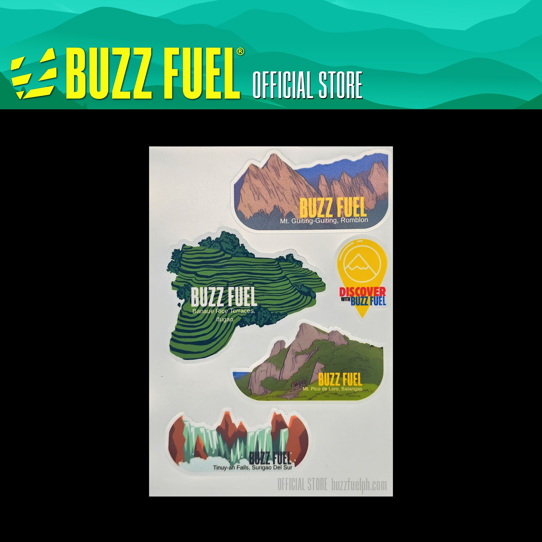 Buzz Fuel Signature Sticker Packs