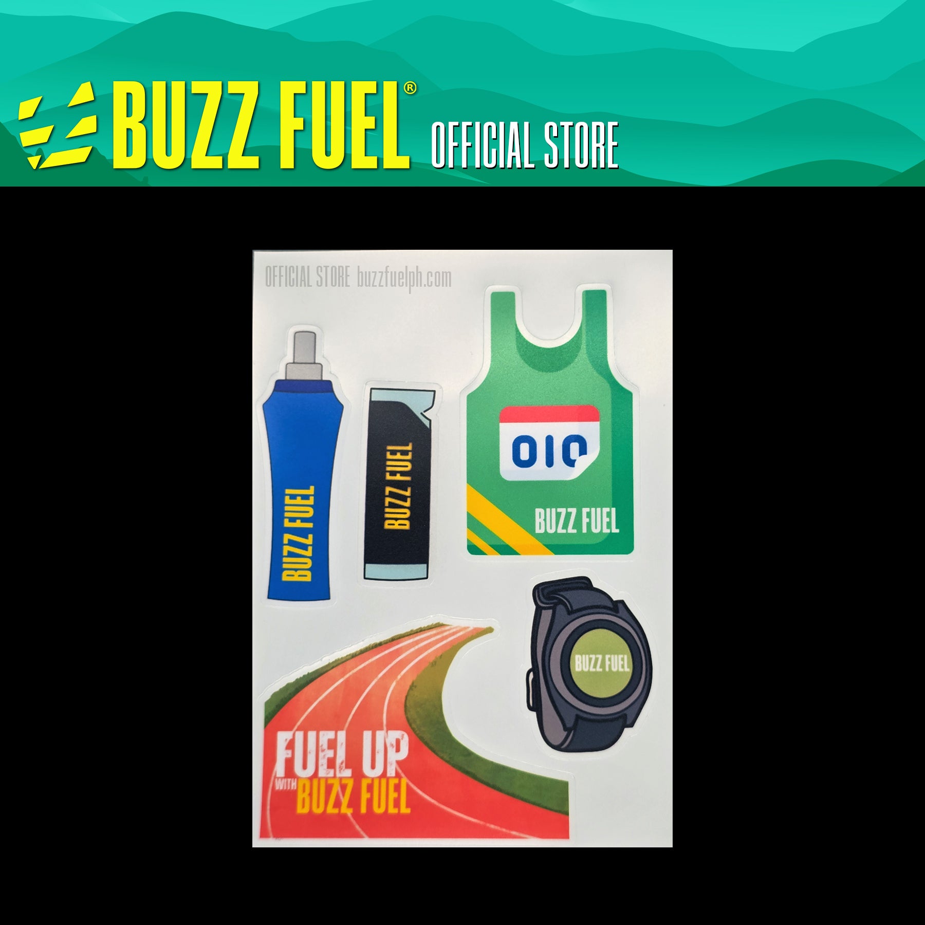 Buzz Fuel Signature Sticker Packs
