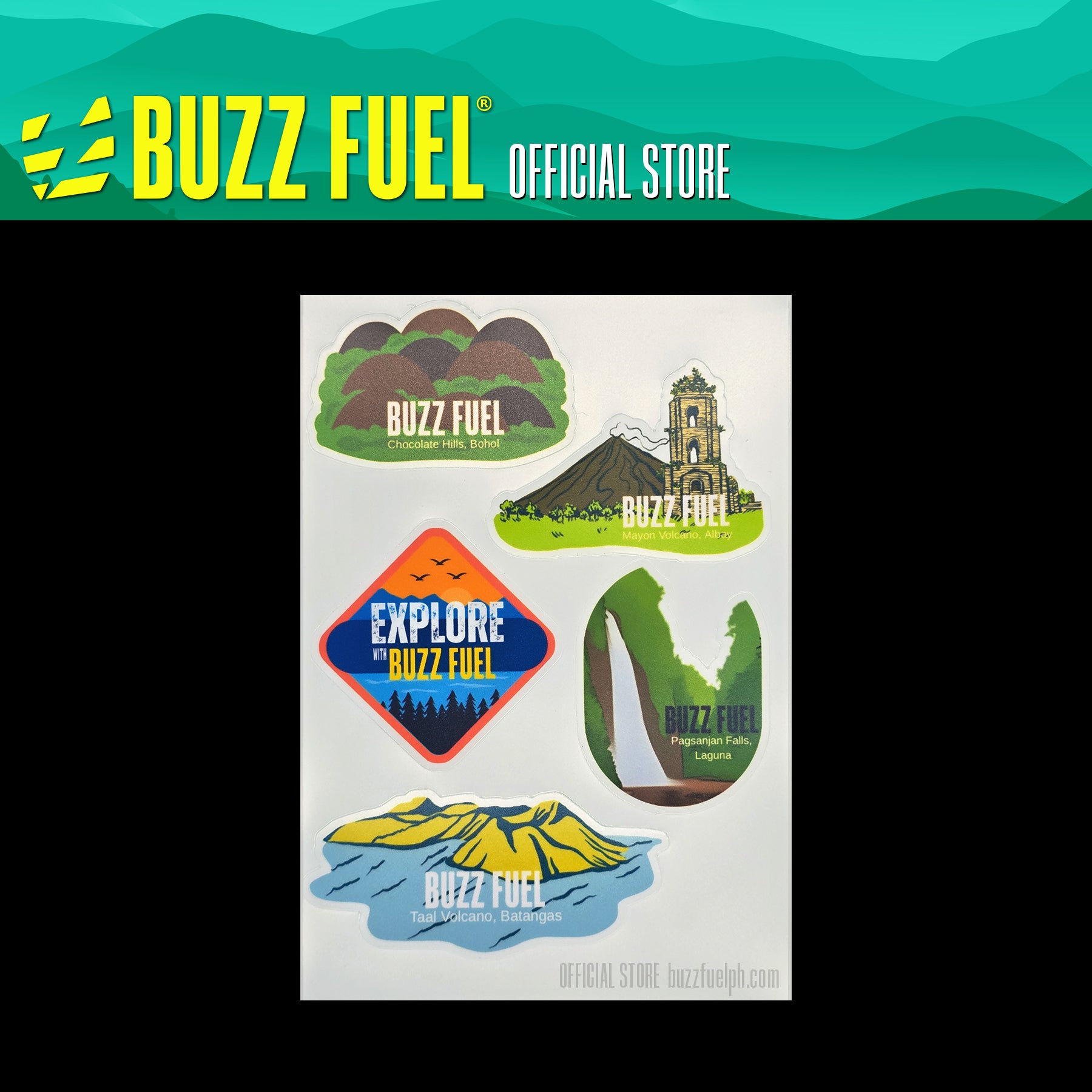 Buzz Fuel Signature Sticker Packs
